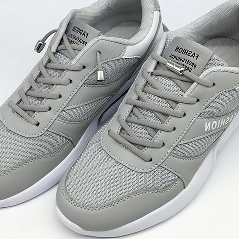 Gray sneakers